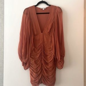 Shona Joy Low Cut Mini Dress